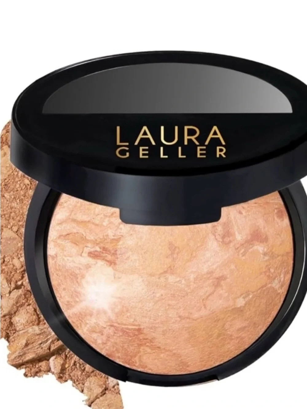 Laura Geller baked balance n brighten color correcting foundation light